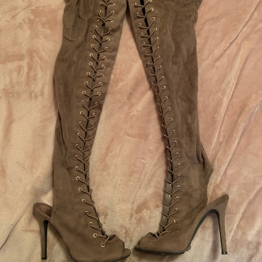 Thigh high boots